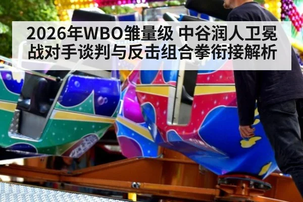 2026年WBO雏量级 中谷润人卫冕战对手谈判与反击组合拳衔接解析